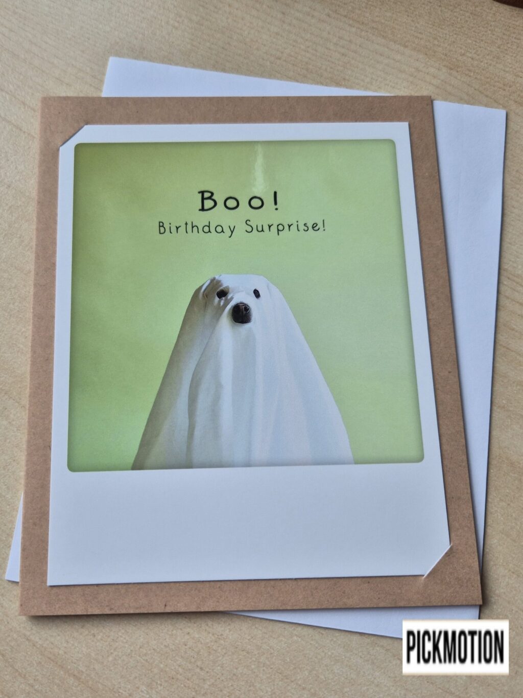 Klappkarte "boo-birthday"  von Pickmotion (gross)
