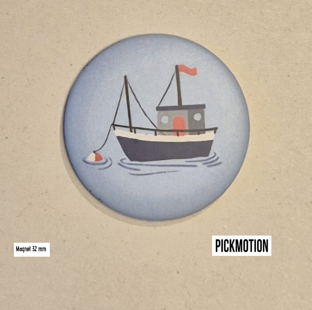 "Boot" Magnet-S von Pickmotion