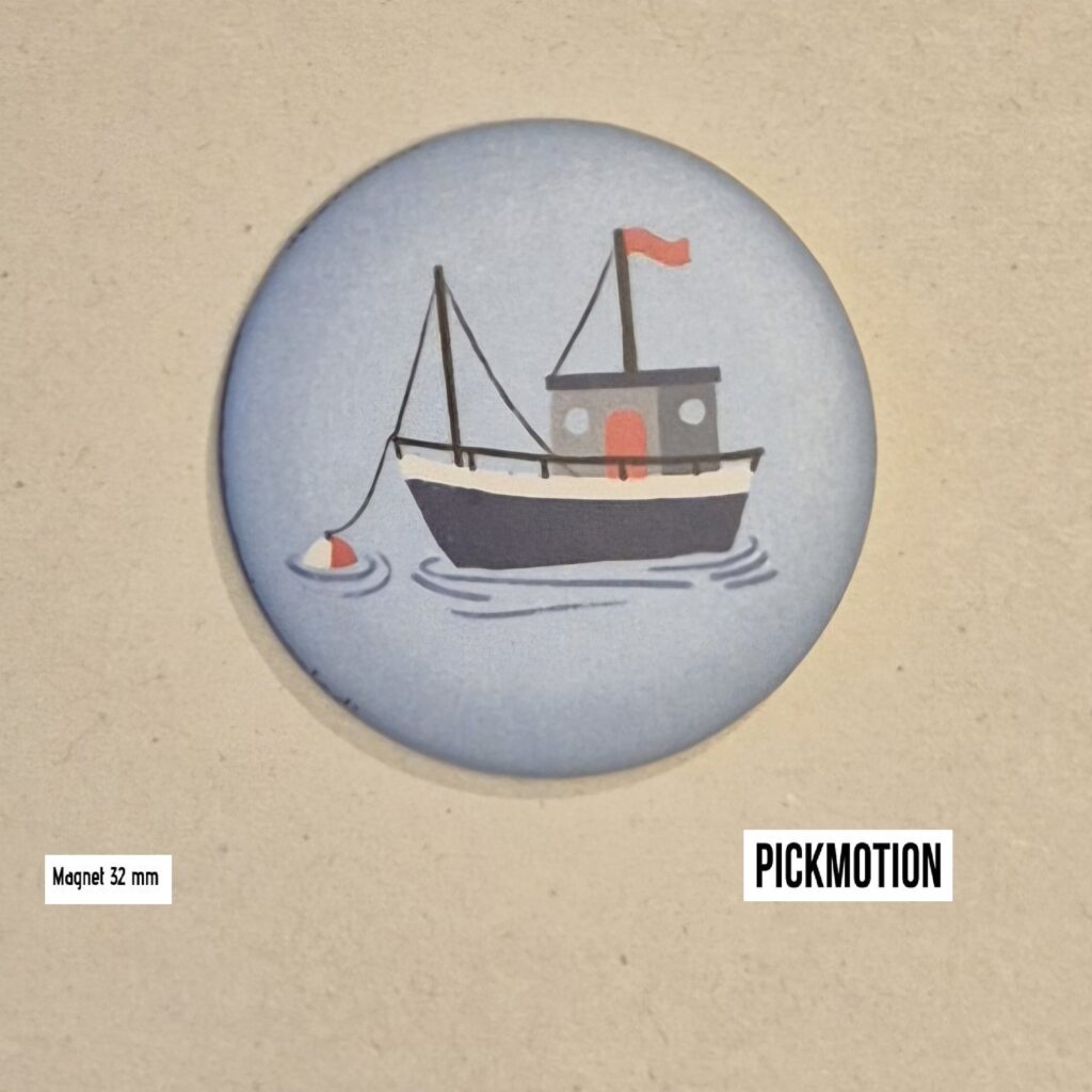 "Boot" Magnet-S von Pickmotion