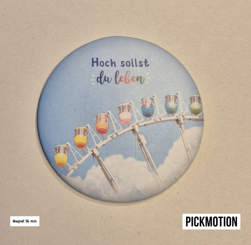 "Hoch sollst du leben" Magnet-M von Pickmotion