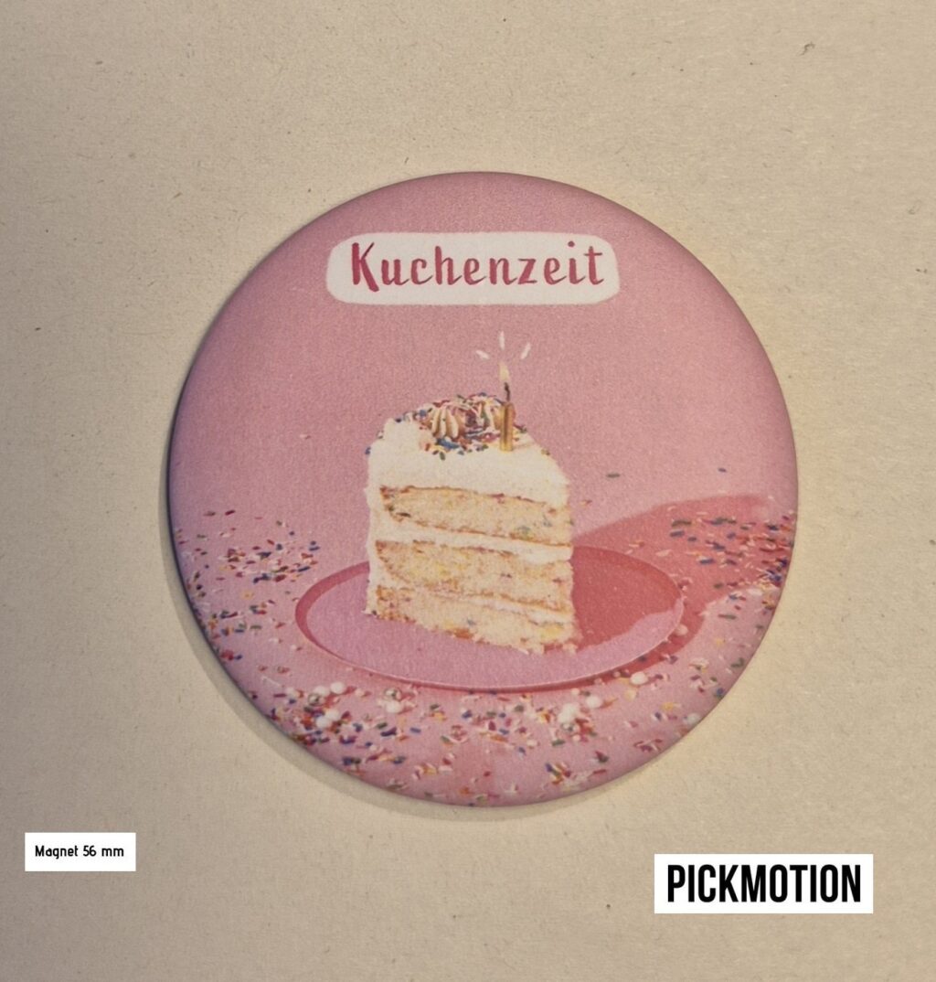 "Kuchenzeit" Magnet-M von Pickmotion