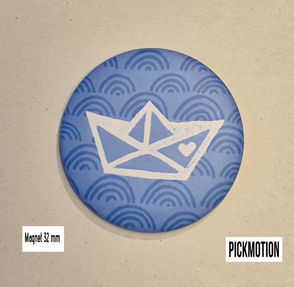 "Papierboot" Magnet-S von Pickmotion