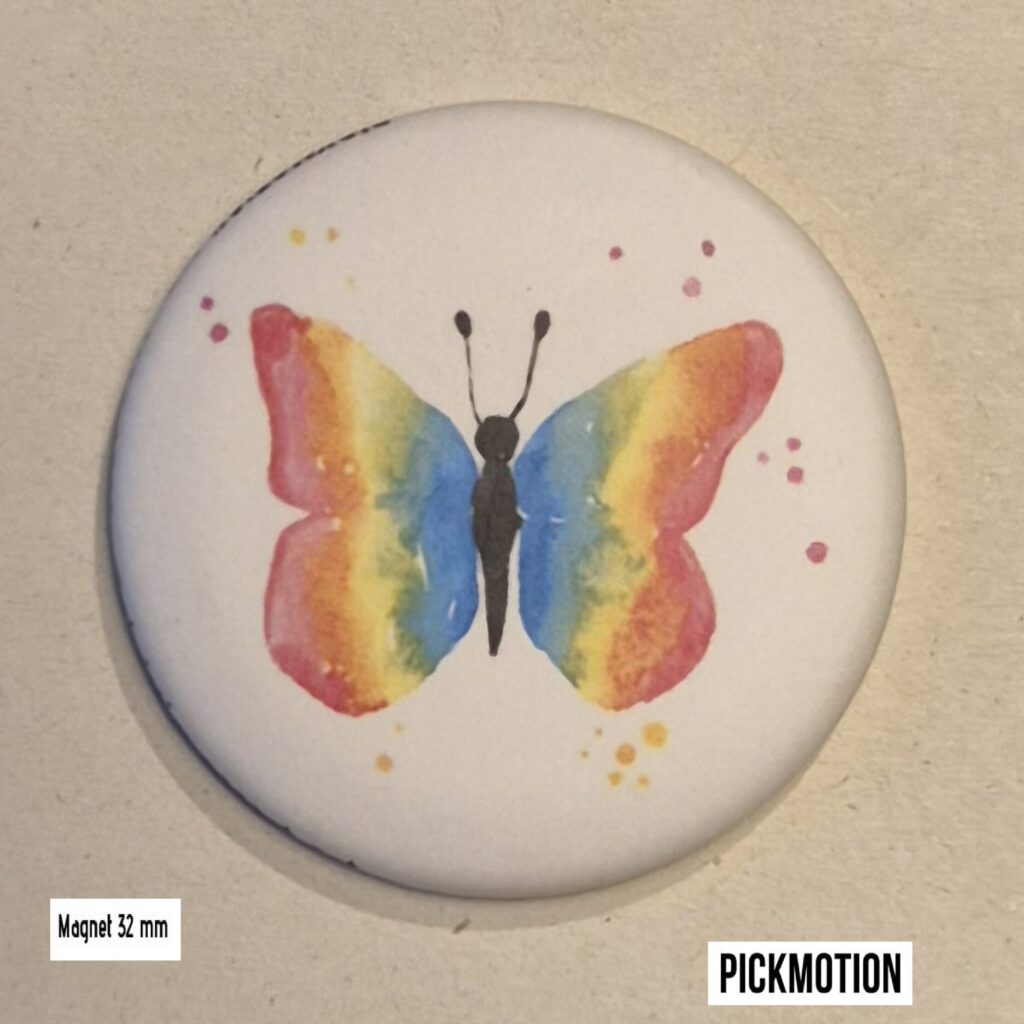 "Schmetterling" Magnet-S von Pickmotion