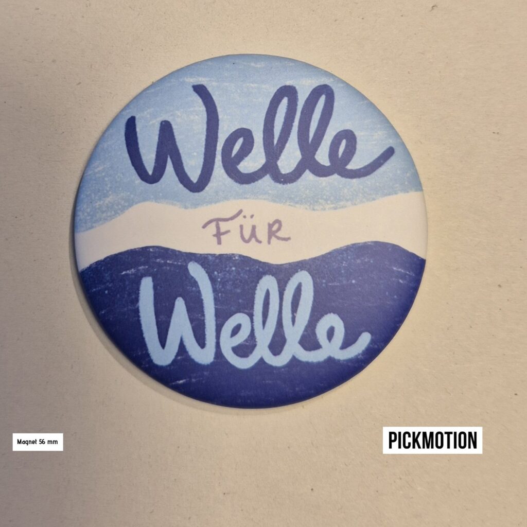 "Welle für Welle" Magnet-M von Pickmotion