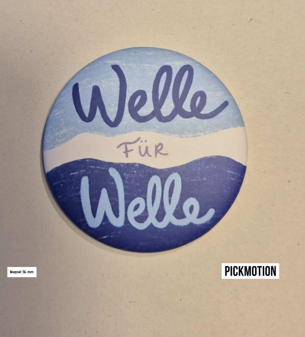 "Welle für Welle" Magnet-M von Pickmotion