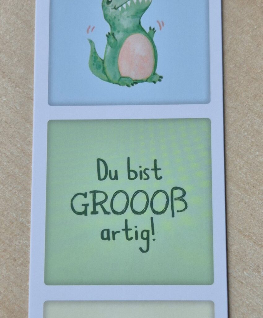 Lesezeichen "Du bist groooßartig" von Pickmotion
